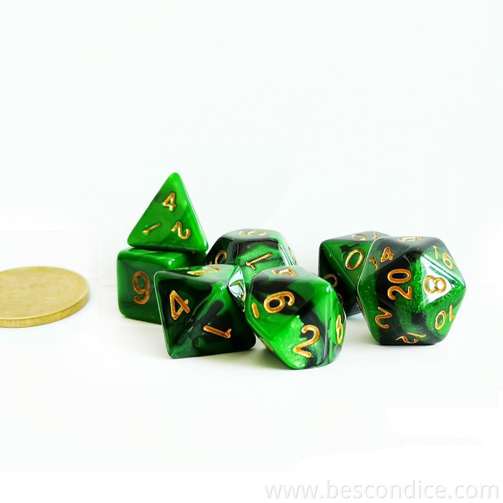 Two Tone Tiny Dice Dnd Set 1 Two Tone Tiny Dice Dnd Set 1